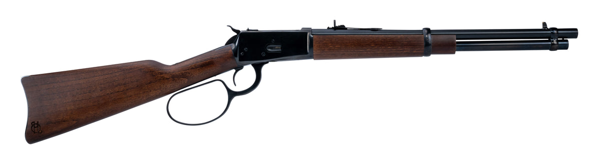 Heritage Mfg H92357161 92 Ranch Hand 38 Special +P/357 Mag 8rd 16.50" Black Polished Steel Barrel, Black Polished Alloy Steel Receiver, Fixed Hardwood Stock