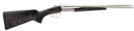 Heritage Mfg BL2018NI Badlander 20 Gauge Break Open 2rd 18.50" Nickel Side By Side Barrel & Receiver, Fixed Turkish Walnut Wood Stock