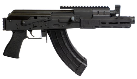 Century Arms HG8000N Draco 7.62x39mm 30+1 7.50" Black M-LOK Handguard, Black Picatinny Rail, Rear Picatinny Rail, Black Polymer Grip