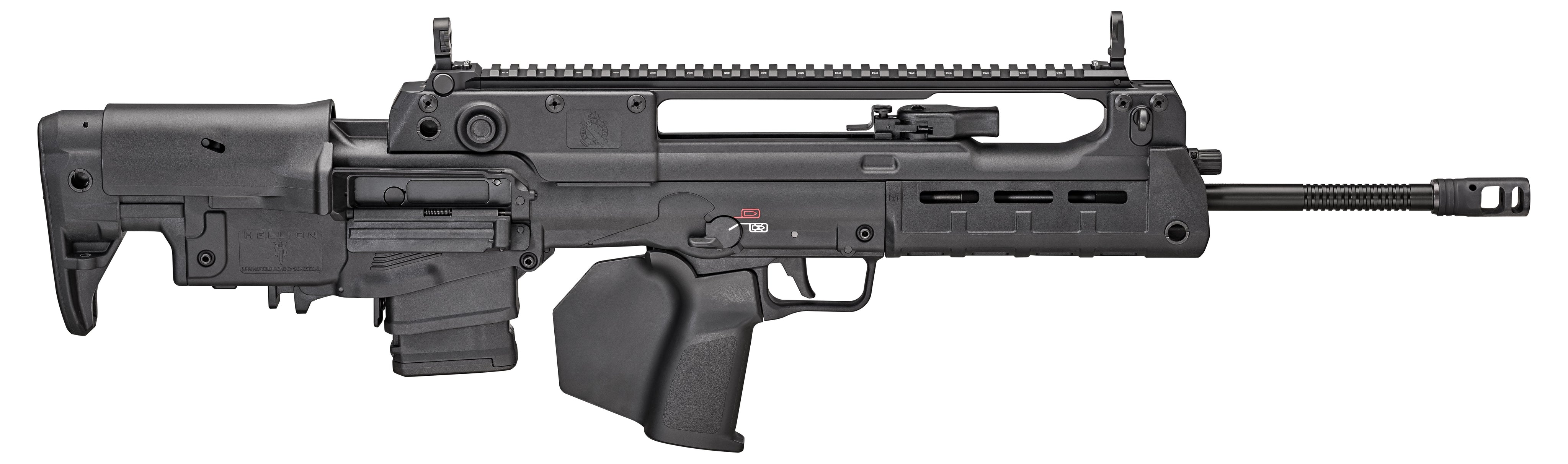 Springfield Armory HL920556BCA Hellion *CA Compliant 5.56x45mm NATO 10+1 20", Black, Fully Adj. Bullpup Stock, Featureless Grip, Integrated Flip-Up Sights, 4-Prong Flash Hider, Adj. Gas Block