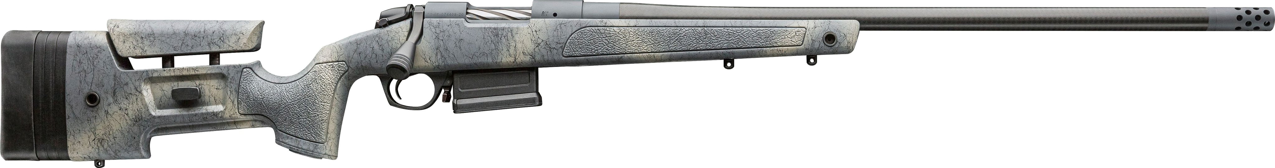 Bergara Rifles B14LM361CF B-14 HMR Carbon Wilderness 300 Win Mag 5+1 26" Carbon Fiber Wrapped Barrel, Woodland Camo Molded with Mini-Chassis Stock, Right Hand