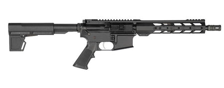 Hi-Point HP15P556 HP 15P 5.56 NATO 30+1 10.50" Black Threaded Barrel, Black Aluminum Receiver w/Picatinny Rail, M-LOK Handguard, Blade Black Polymer Brace, Black Polymer Grip