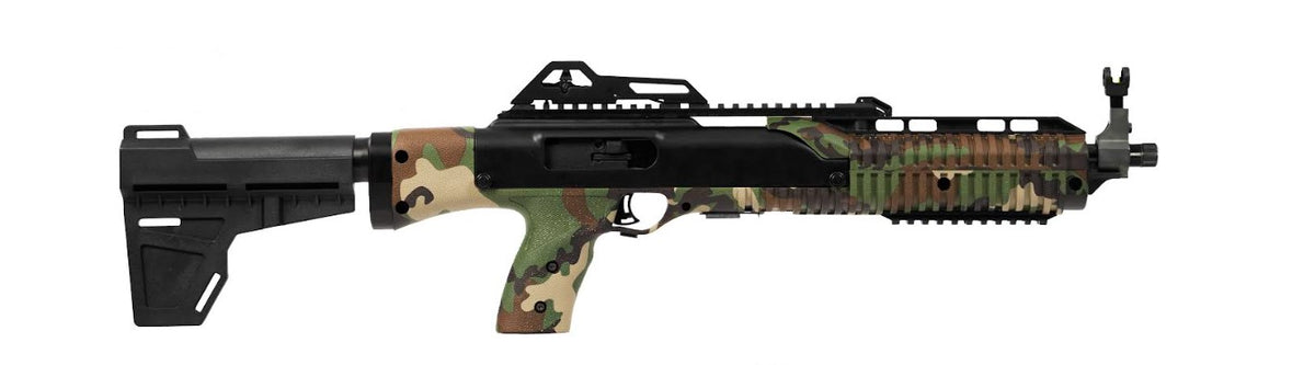 995 9MM PISTOL M81 BRACE 13" M81 WOODLAND CAMO