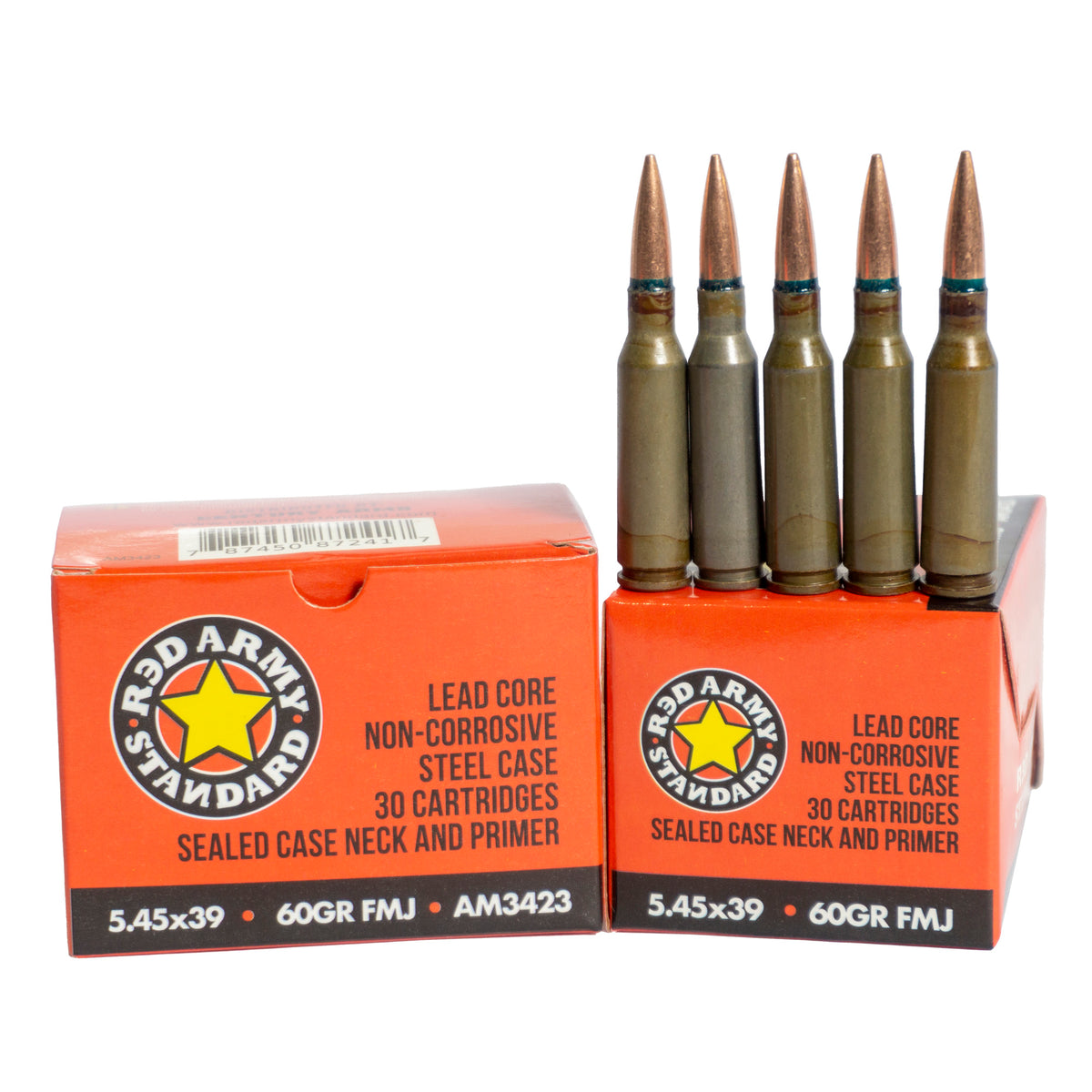 Red Army Standard  5.45x39mm 60 gr FMJ ammo