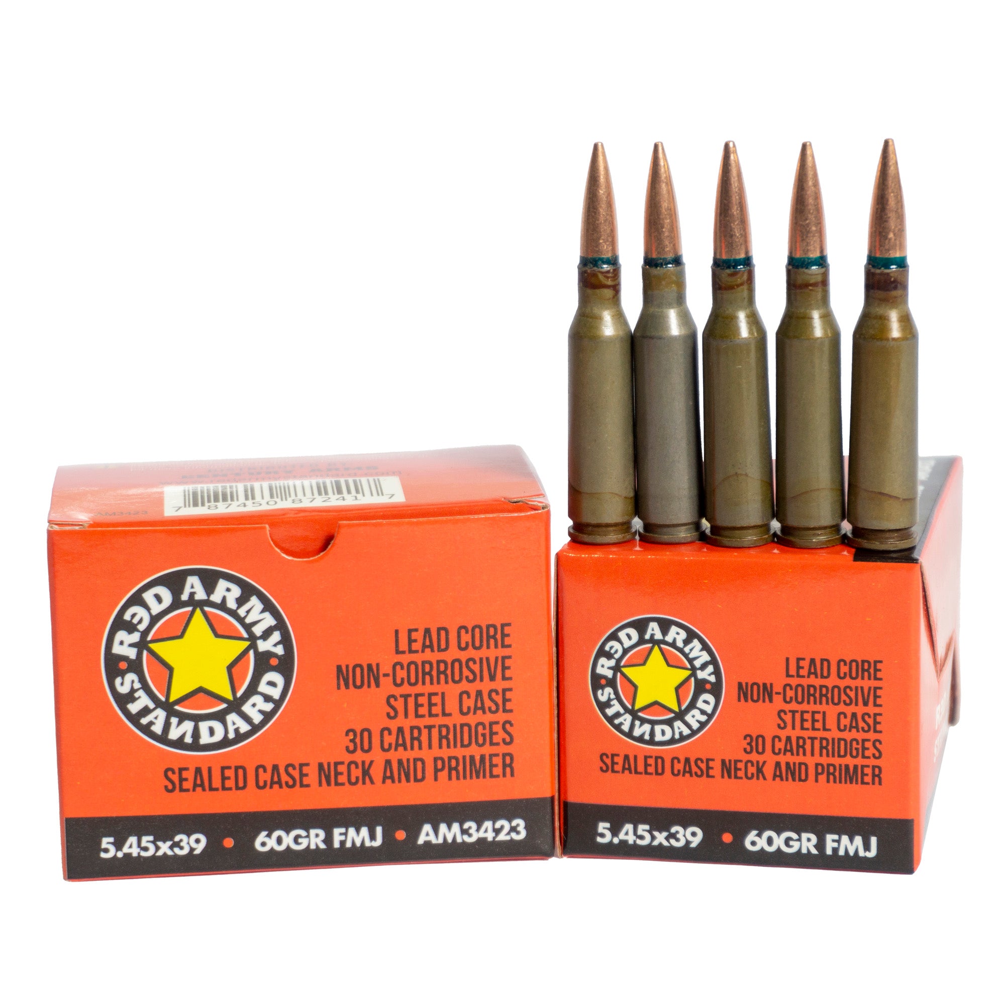 Red Army Standard  5.45x39mm 60 gr FMJ ammo