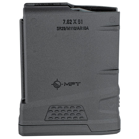 Mission First Tactical AR10 Magazine 7.62 x 51 NATO 10 Rounds Polymer Black