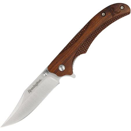 Remington Woodland Liner Lock Folding Knife 4in
