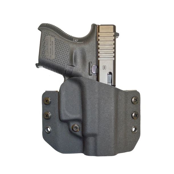 Comp-Tac Warrior OWB Kydex Holster for Glock 26 Gen 5 Right Hand Black