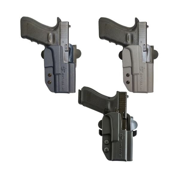 Comp-Tac International OWB Kydex Modular Holster for Glock 43, Right Hand, Black