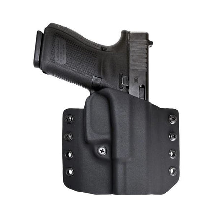 Comp-Tac Warrior OWB Kydex Holster for Glock 19 Gen 1-4 Right Hand Black
