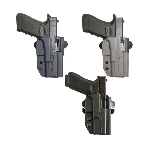 Comp-Tac International OWB Kydex Modular Mount Holster Glock 17 Gen 5 Right Hand Black