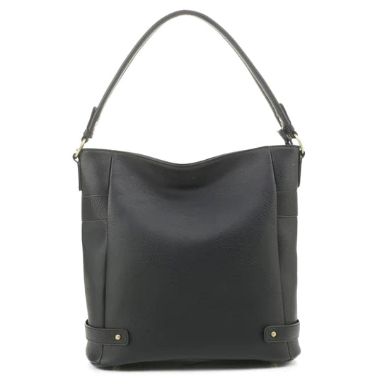Jessie & James Selina Hobo Concealed Carry Handbag 13.25"H x 13"W x 5.4"D - Black