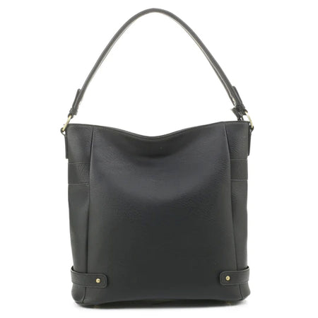 Jessie & James Selina Hobo Concealed Carry Handbag 13.25"H x 13"W x 5.4"D - Black