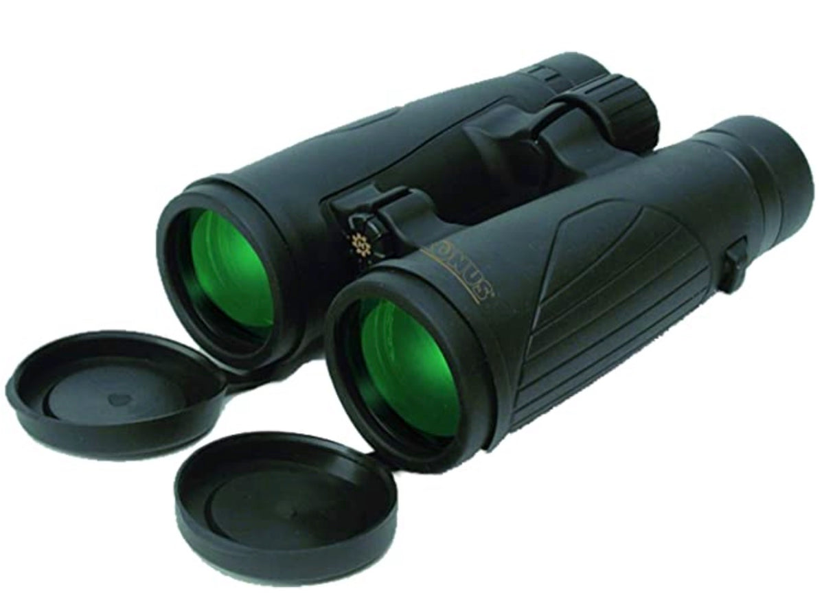 Konus Titanium 8x42 Open-Hinge Rubber Coated Binocular, Black