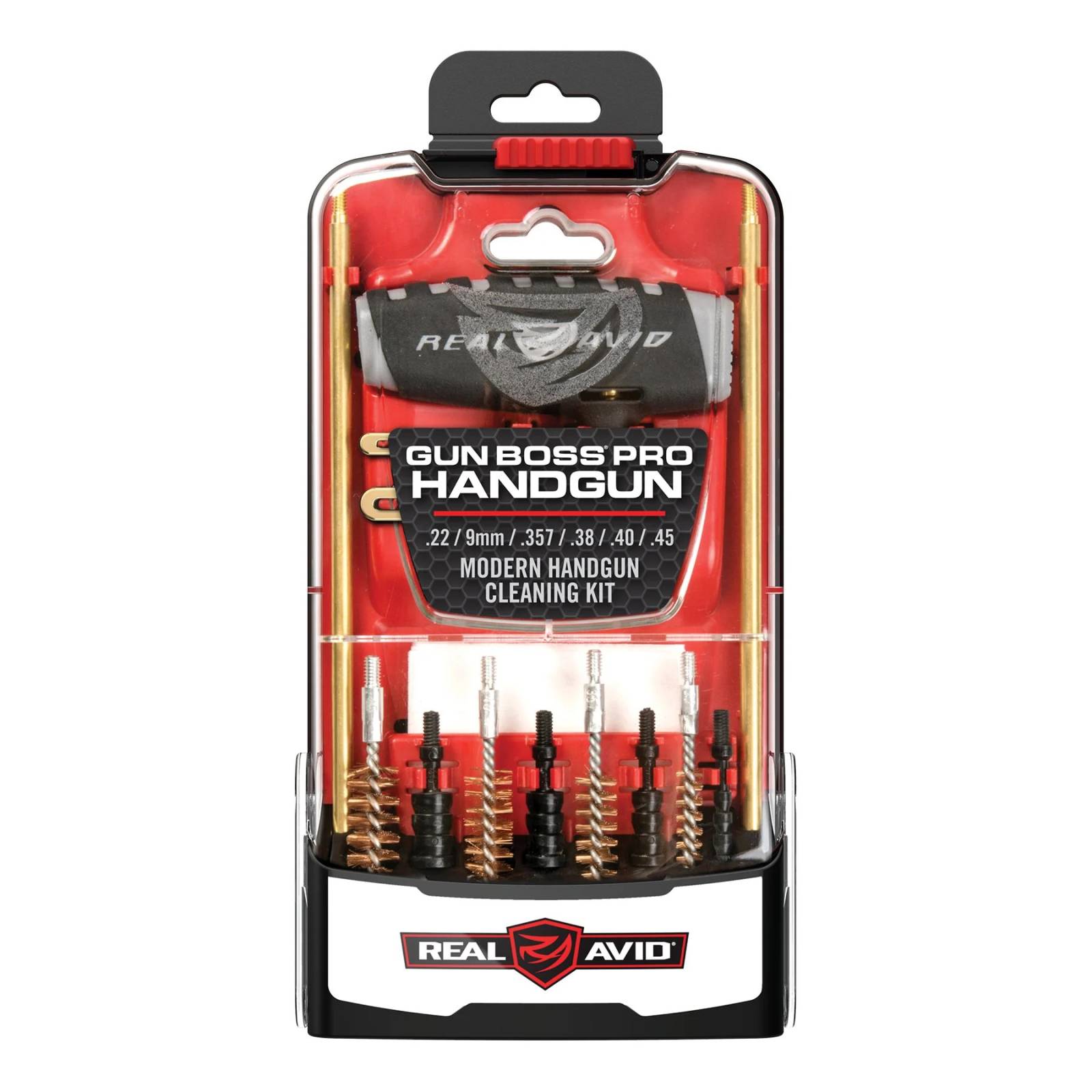 Real Avid Prime-9 9mm Handgun Cleaning Kit Pop Display (12 Count)