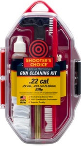 Shooter's Choice .22 Cal Rifle Gun Cleaning Kit