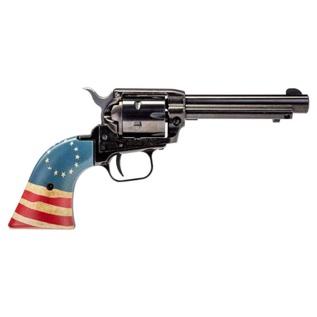 Heritage Rough Rider .22LR 4.75" Blue Barrel Betsy Ross Flag Grips Revolver