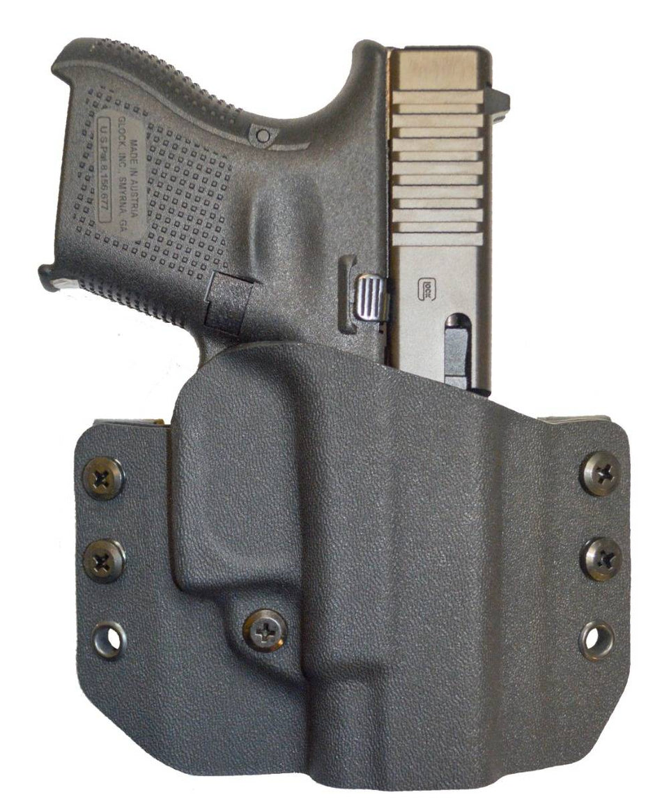 Comp-Tac Warrior OWB Kydex Holster for Glock 43X MOS Right Hand Black