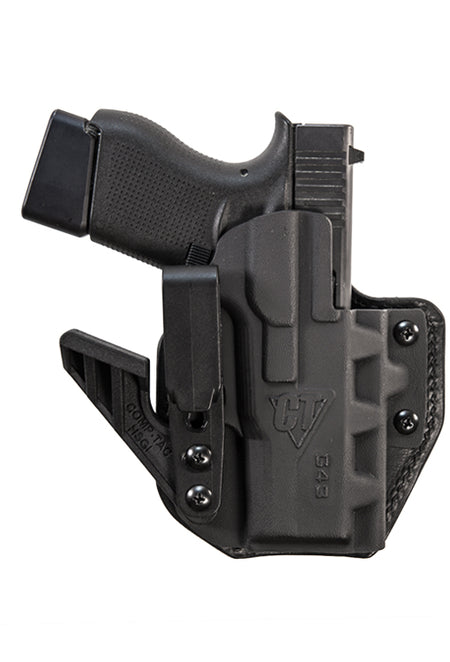 Comp-Tac EV2 Max Hybrid Appendix IWB Holster M&P Shield EZ 380 Right Hand Black