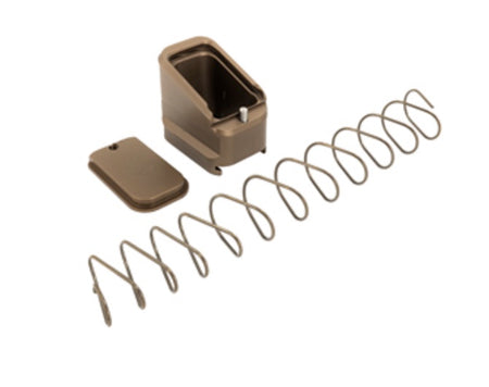 Shield Arms +5/4 Magazine Extension Mud Brown for CZ P10S