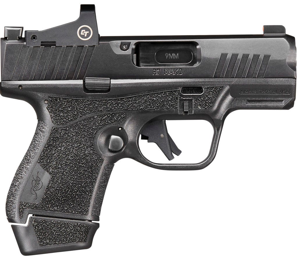 KIMBER R7 MAKO 9MM OI PSTL BLACK CTS-1500 RFLX SIGHT