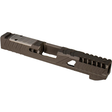 Shark Coast Method BOB Glock 48 Slide Black Shield RMSC Optic Cut