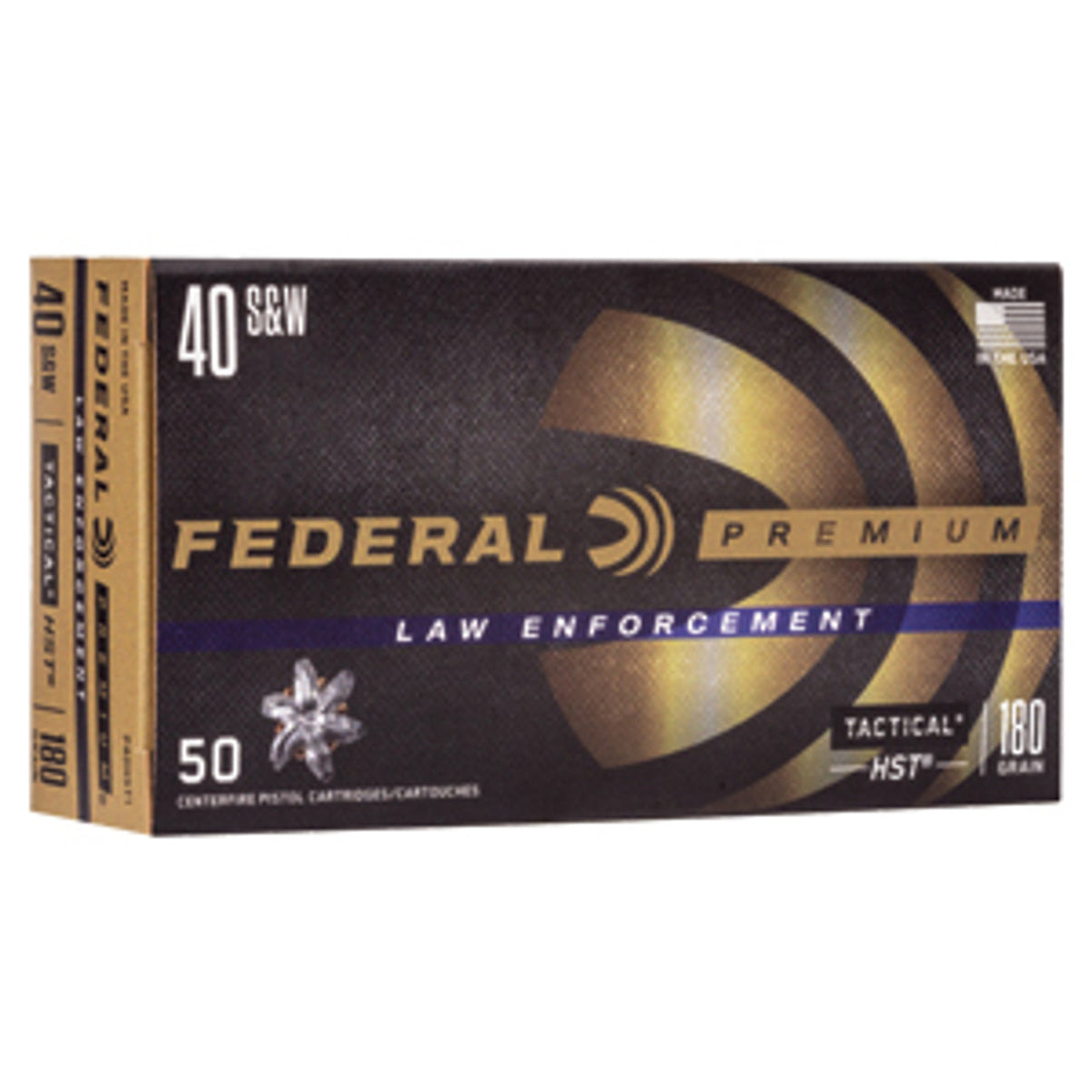 Federal Premium LE .40 S&W 180 gr JHP ammo