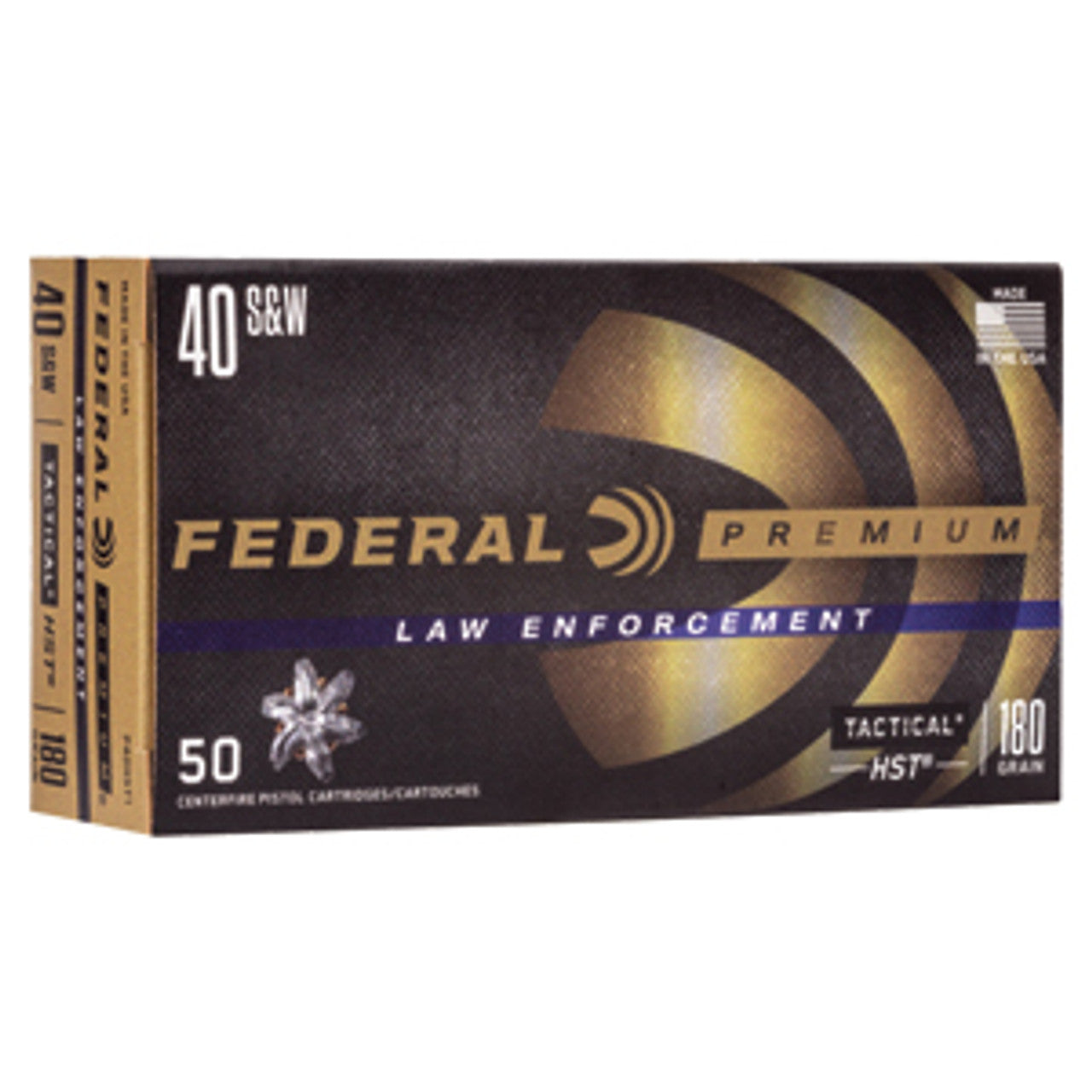 Federal Premium LE .40 S&W 180 gr JHP ammo