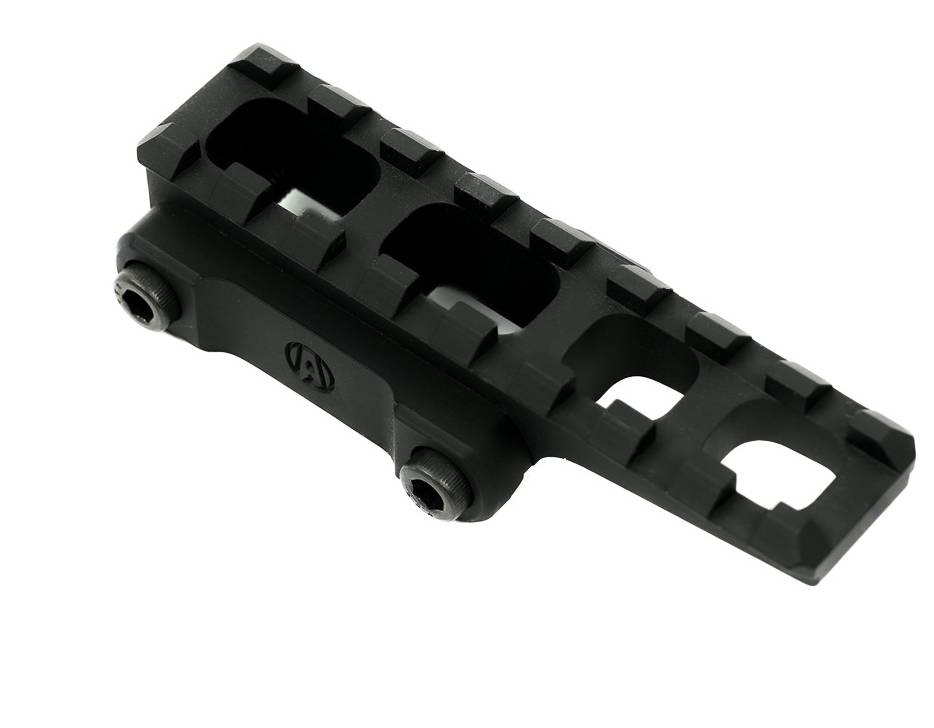 Armaspec ELEV8-PLANK 9-Slot Black Picatinny Rail Section