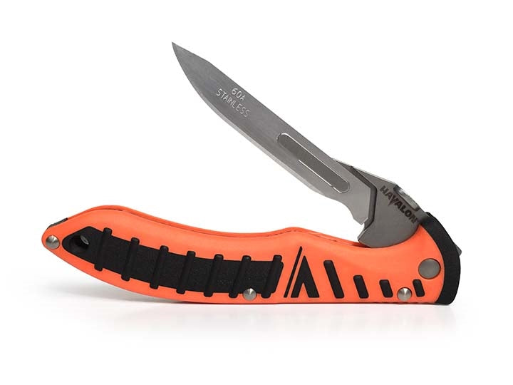 Havalon Forge Folding Knife Orange