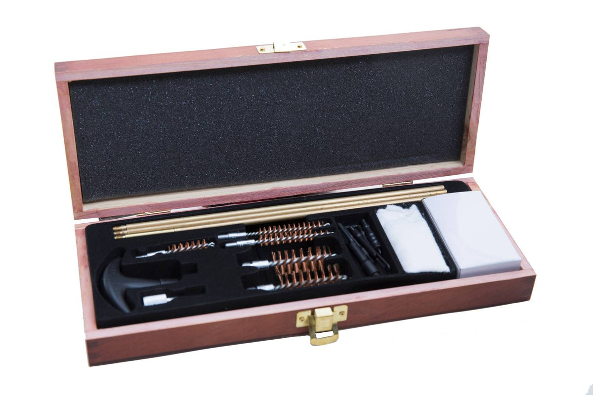 DAC 17-Piece Universal Cleaning Kit in Wood Presentation Box