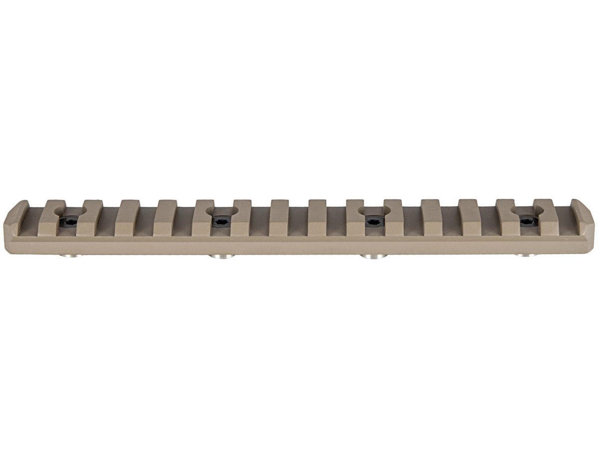 Mission First Tactical Tekko Metal Keymod 6-Inch Picatinny Rail Black