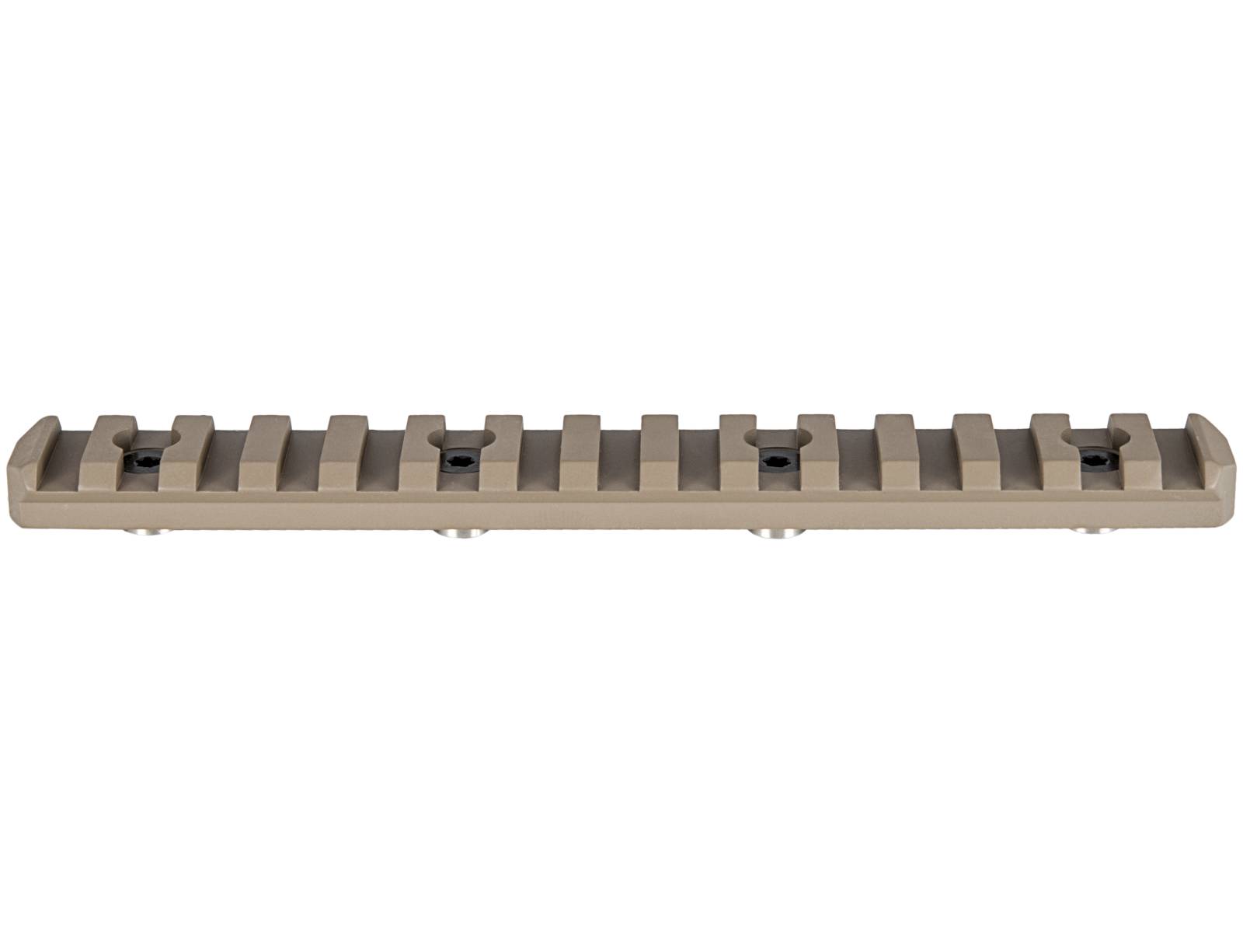 Mission First Tactical Tekko Metal Keymod 6-Inch Picatinny Rail Black