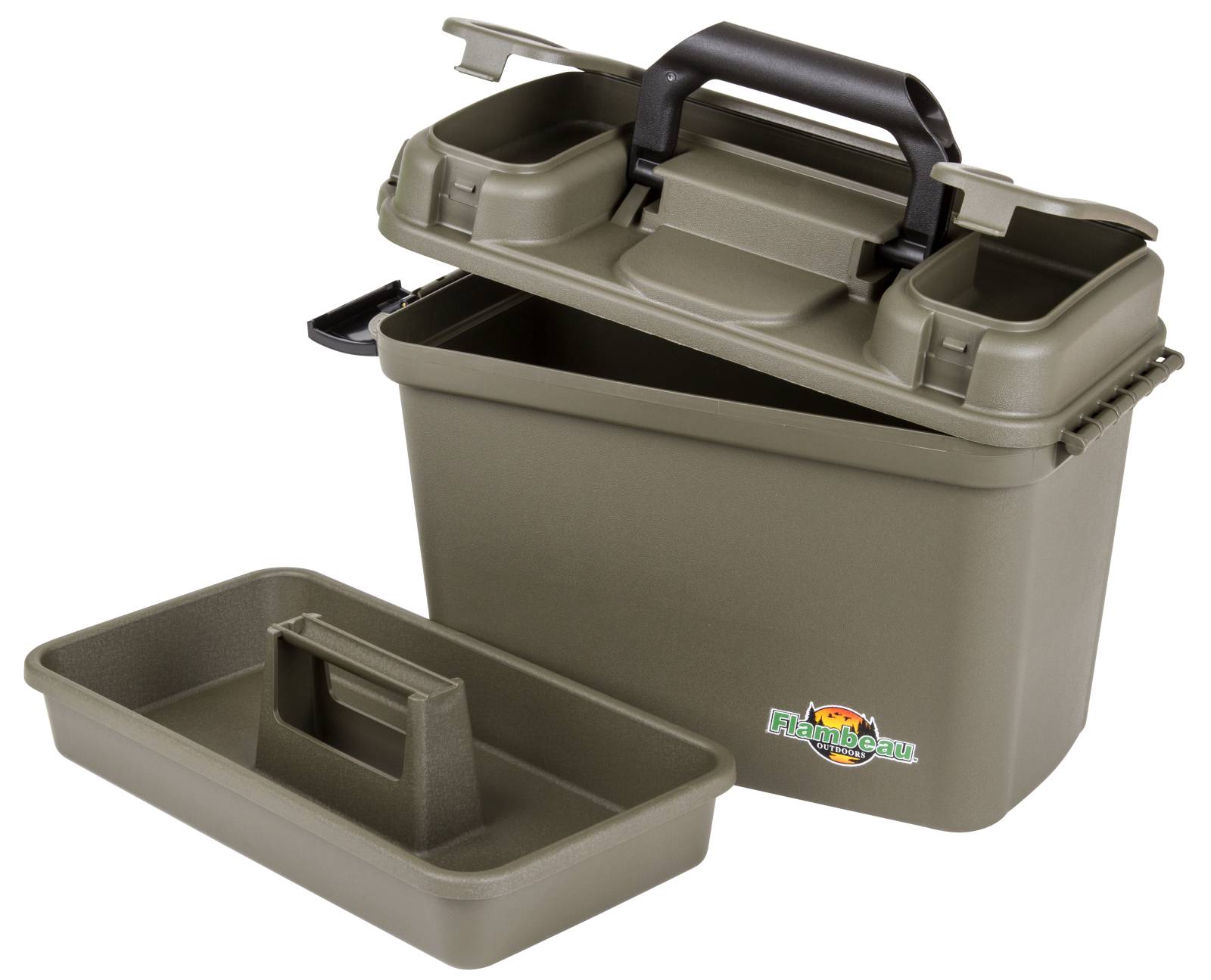 Flambeau Dry Box Olive 13" x 6.5" x 8.25"
