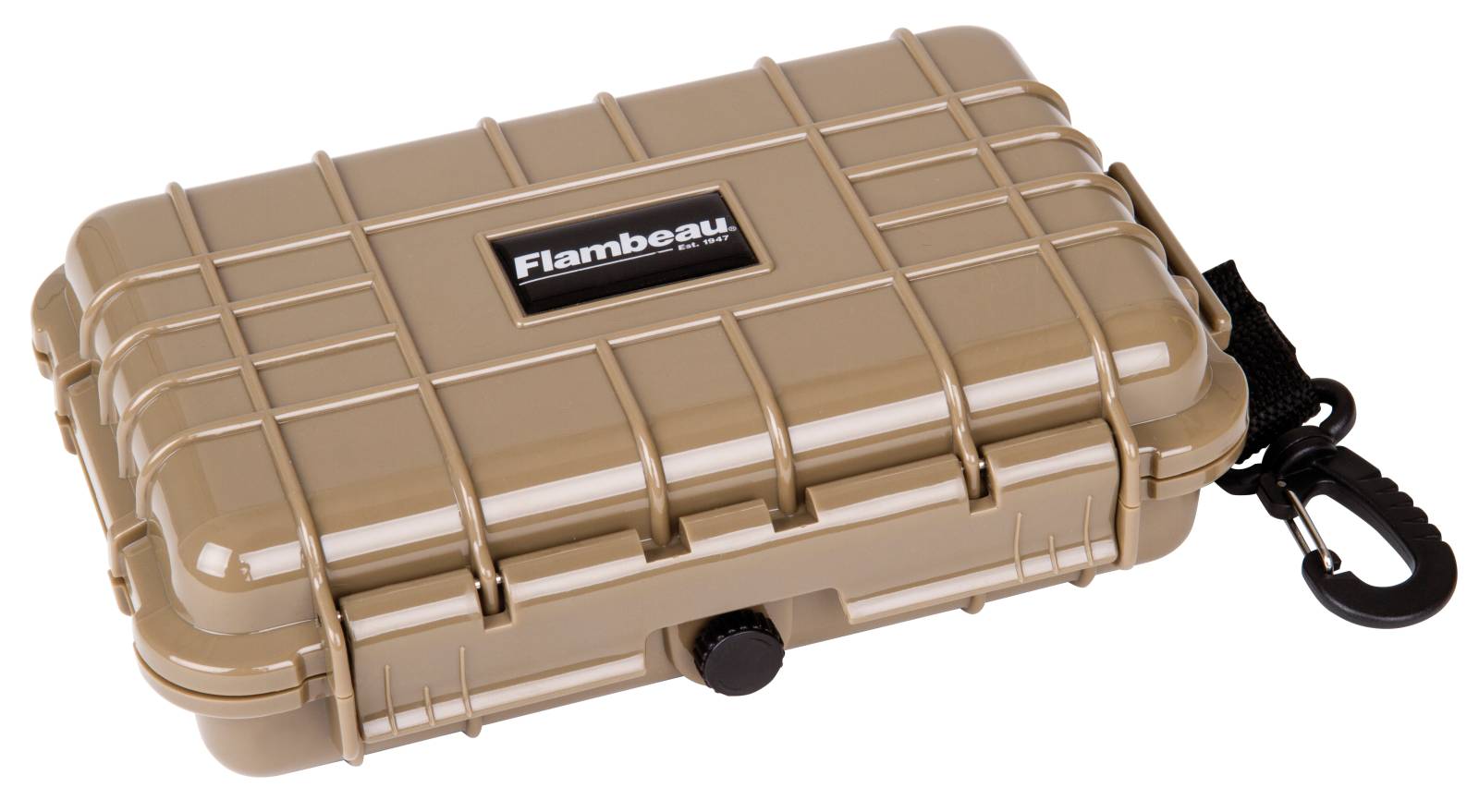 Flambeau HD Tuff Box Small Waterproof Case 7.5x5.12x2.17" Tan w/Zerust