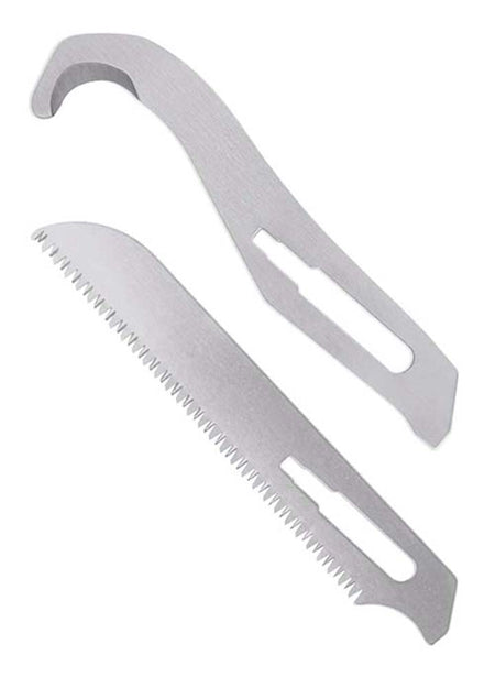 Havalon Combo Pack 2 Saw Blades and 2 Gut Hook Blades