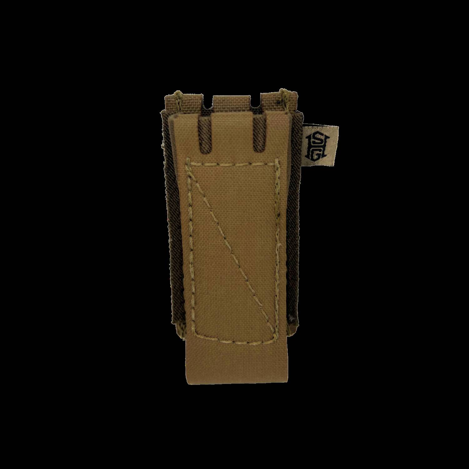 High Speed Gear EP-P Elastic Pistol Mag Pouch Coyote Brown Low Profile
