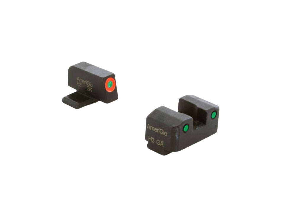 AmeriGlo Night Sight Set Springfield XD CAP LE Green Tritium
