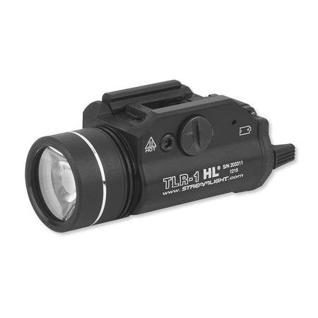 Streamlight TLR-1 HL Tactical Weapon Light 800 Lumens 2x CR123 for Glock, S&W, Beretta 90TWO, 1913 Rail