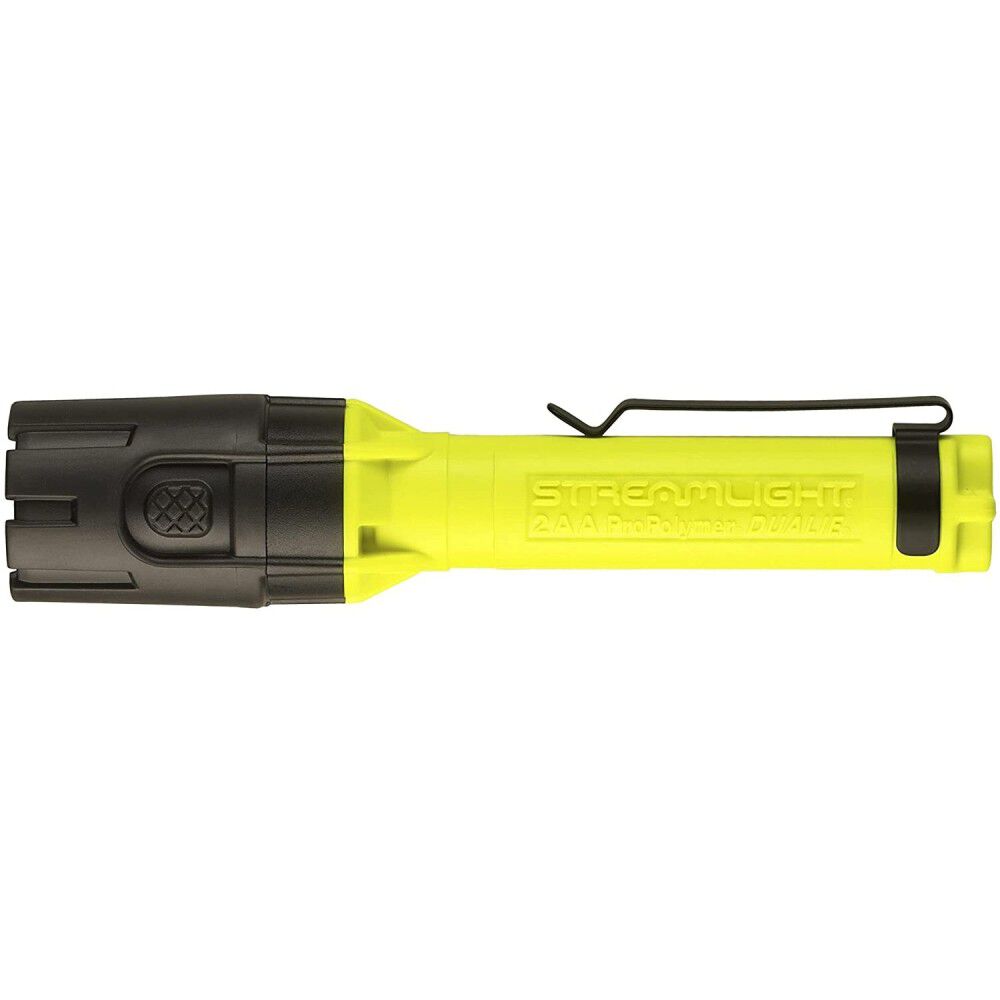 Streamlight Dualie 2AA Flashlight with 2 AA Alkaline Batteries Yellow