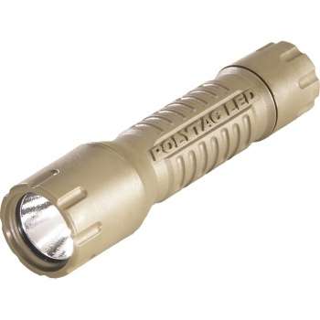 Streamlight PolyTac Flashlight with Lithium Batteries Coyote