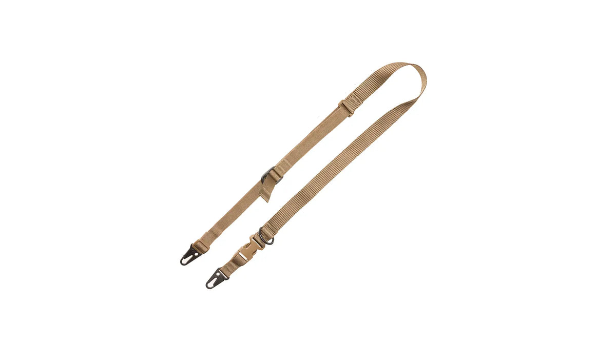 TAC Shield Warrior 2-Point Convertible Sling 1.25in Web Coyote