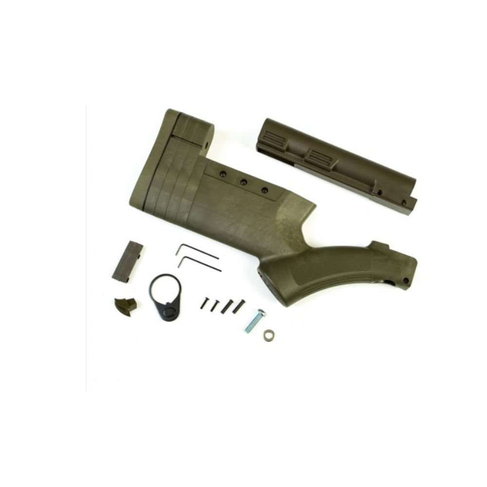 Thordsen FRS-15 Gen 3 Carbine Stock Kit OD Green with Enhanced BTC