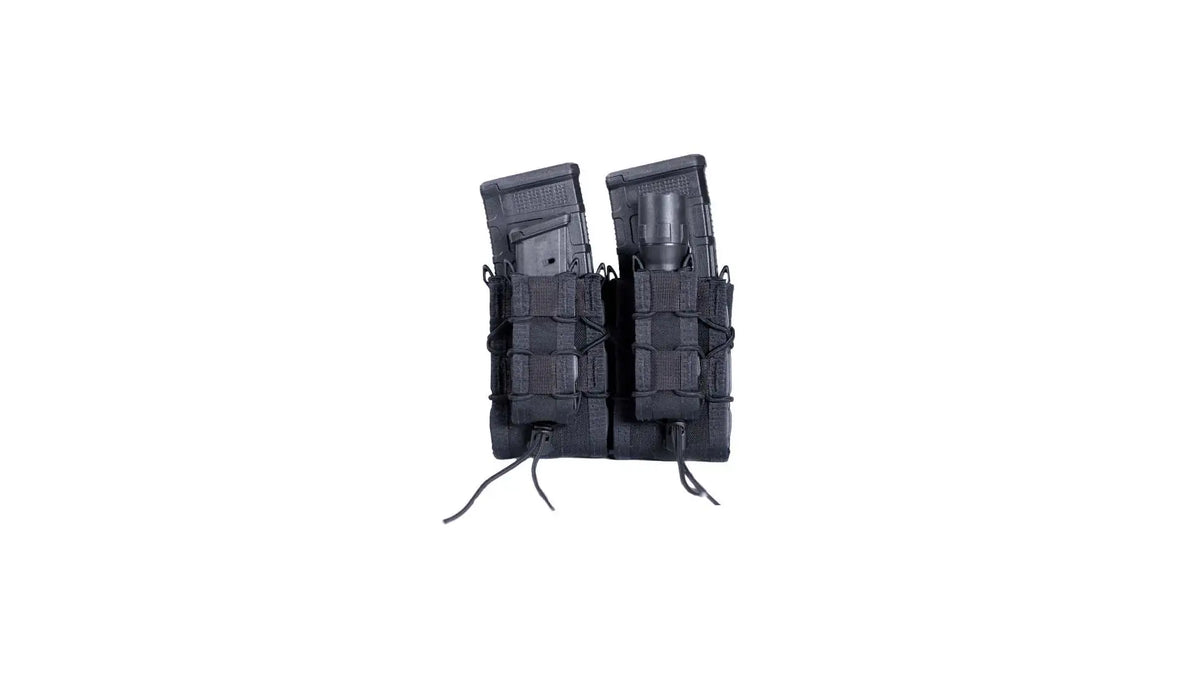 High Speed Gear Double Decker TACO Magazine Pouch Multicam Black MOLLE