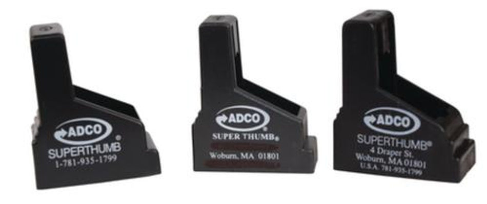 ADCO Super Thumb STR1 Magazine Speed Loader Tri Pack (Sizes 1, 2, 3)