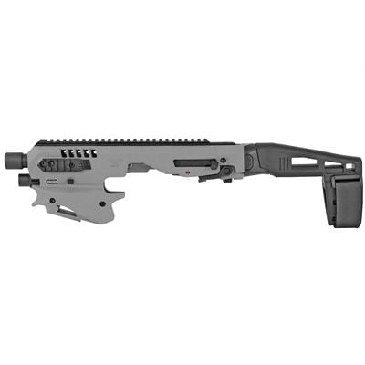 CAA Micro Conversion Kit for Glock 20/21 Tungsten Gray with Long Stabilizer
