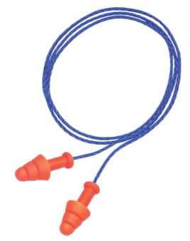 Howard Leight SmartFit Corded Earplugs with Carry Case, 6-Pack