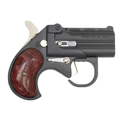 Bearman Big Bore Derringer 9mm 2.75" Black with Rosewood Grips Guardian Package