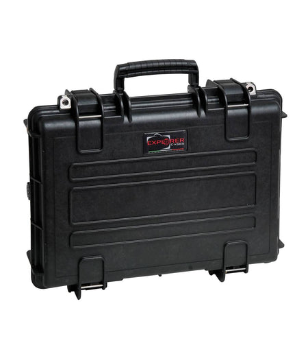 Explorer Black Compact Gun Case with Pre-Cubed Foam 16.54"x11.51"x3.74"