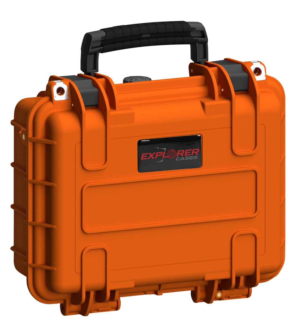 Explorer Double Pistol Gun Case Orange Pick/Pluck Foam 10.87x7.87x4.72 Inch